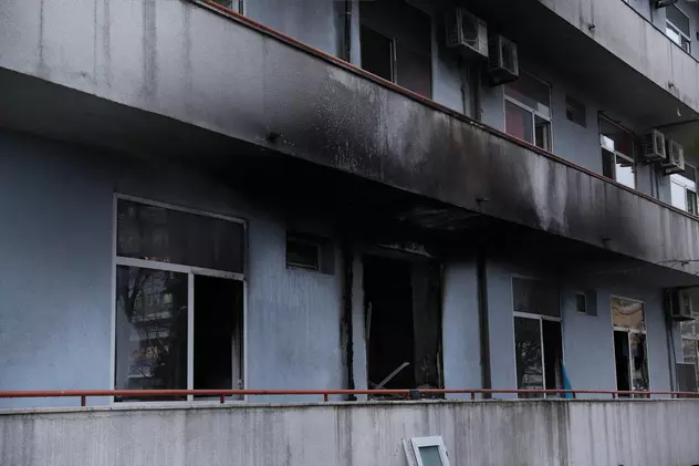 Incendiul de la ”Matei Balș”. Procurorii au deschis dosar penal in rem pentru ucidere din culpă și vătămare corporală din culpă FOTO: Vlad Chirea