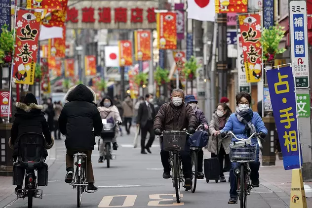 Japonia înregistrează peste 10.000 de infectări zilnice pentru prima dată din luna septembrie