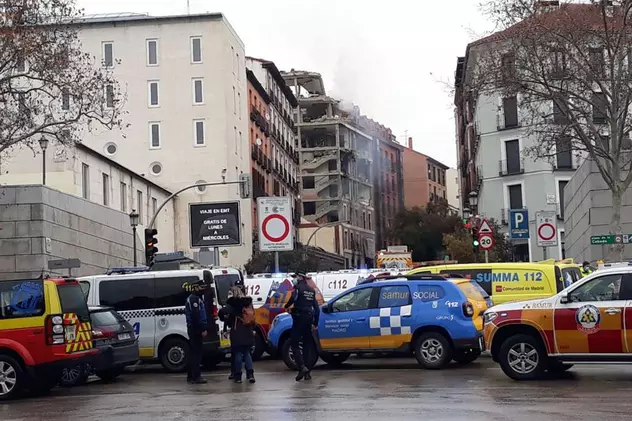 Explozie in Madrid (foto EPA)