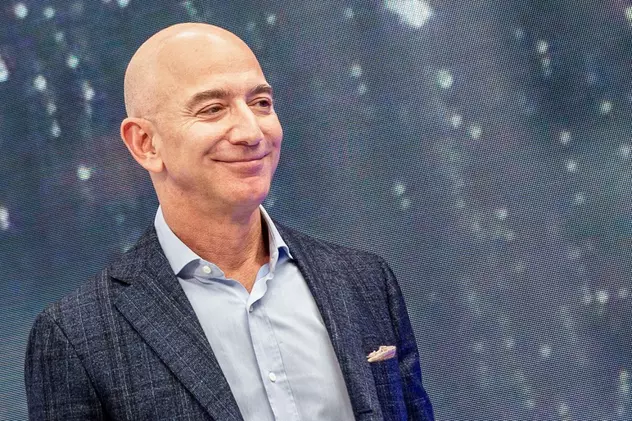 Jeff Bezos a anunțat că va zbura în spațiu, pe 20 iulie. Cine îl va însoți