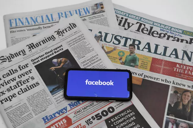 Facebook a blocat accesul la știri pentru utilizatorii din Australia