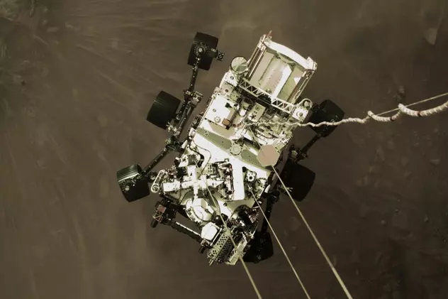 Imagini spectaculoase trimise de pe planeta Marte de roverul NASA Perseverance