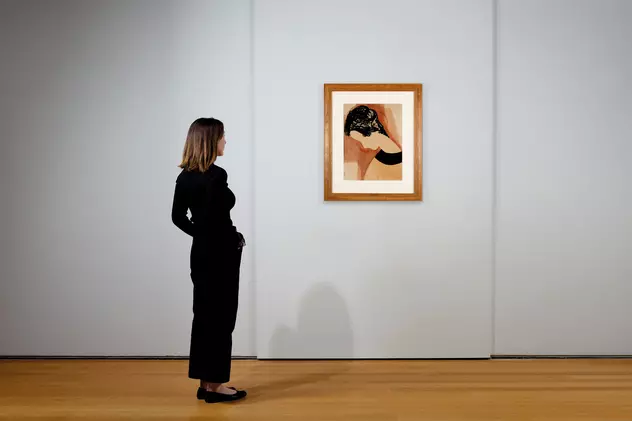 O pictură semnată de Constantin Brâncuși a fost vândută la Londra cu 350.000 de lire sterline