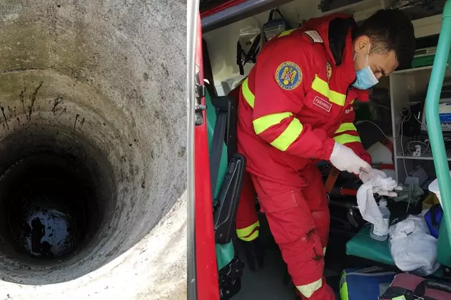 Cum a fost salvată o tânără de 17 ani din Panciu, aflată în stare de inconștiență după ce a căzut într-un canal neasigurat, adânc de 5 metri