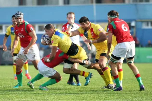 România a câștigat în Portugalia cu un eseu transformat la ultima fază a meciului, în Rugby Europe Championship