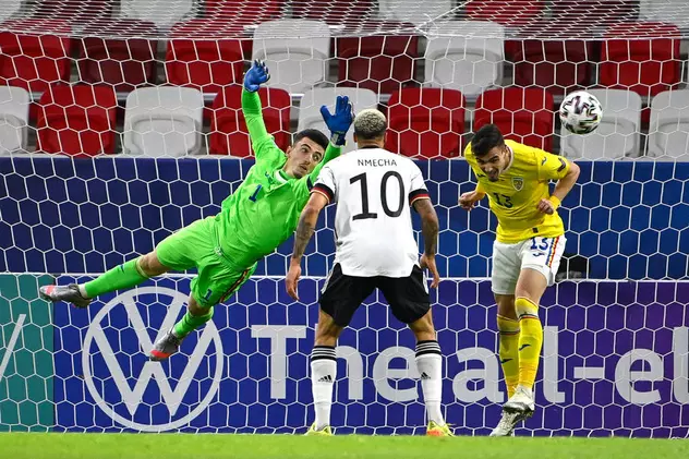 România a ratat calificarea în sferturile Euro 2021. Tricolorii U21 au remizat cu Germania în meciul decisiv
