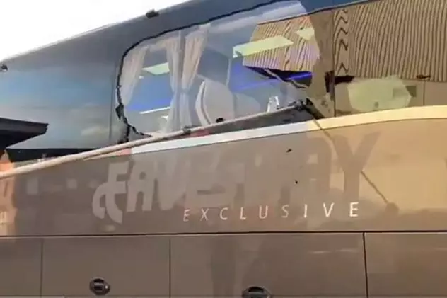 Autocarul echipei Real Madrid, atacat de suporteri englezi în drum spre Anfield
