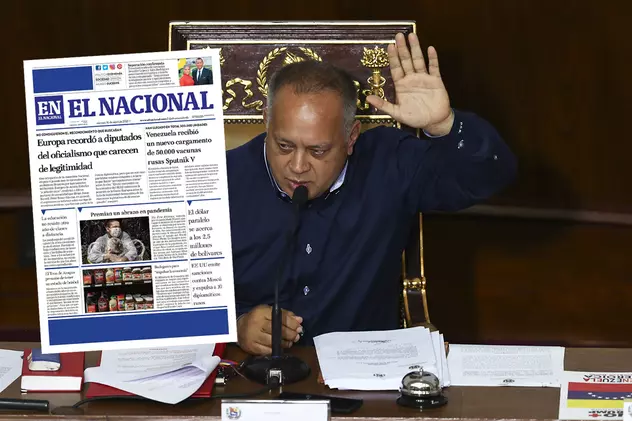 Ziar din Venezuela, condamnat să plătească 13,4 milioane de dolari unui politician de la putere