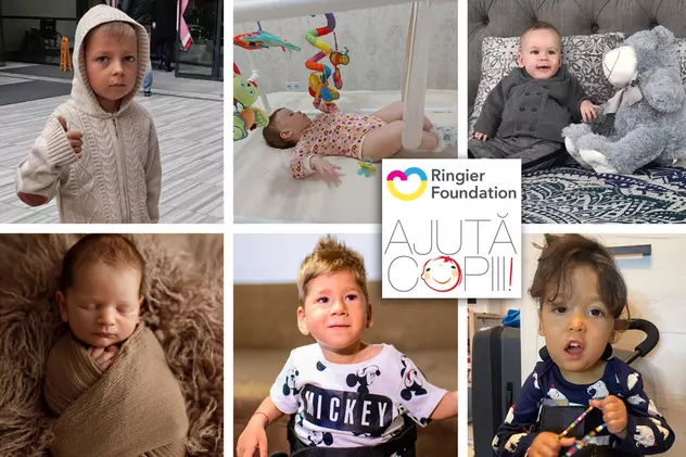 Fundația Ringier România, ”îngerul păzitor” a zeci de copilași suferinzi. Cu ajutorul prietenilor, fundația a strâns, din donații, sute de mii de euro folosiți pentru salvarea vieților micuților