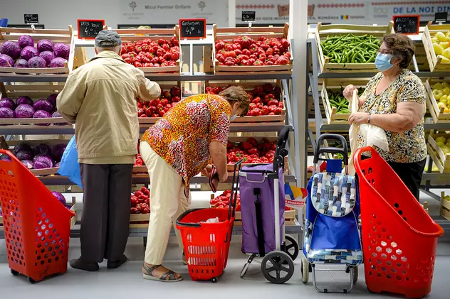 INS: Rata anuală a inflaţiei a ajuns la 7,8%. Cu cât s-au scumpit alimentele față de anul trecut