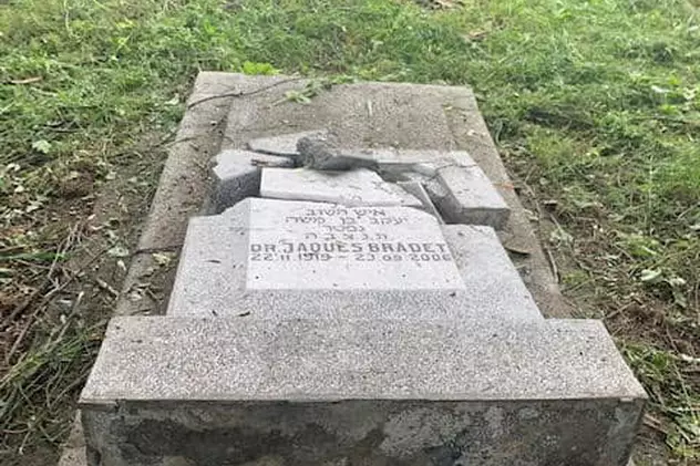 Cimitirul Evreiesc din Ploiești a fost vandalizat de persoane necunoscute