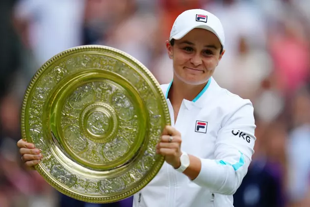 Ashleigh Barty este noua campioană de la Wimbledon. Mesajul lui Halep pentru ea
