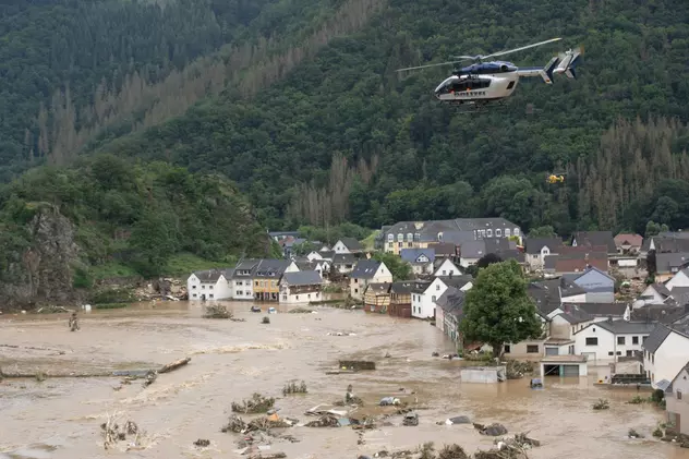 Experții climatici, șocați de amploarea inundațiilor din Germania: „Aceasta este noua normalitate”