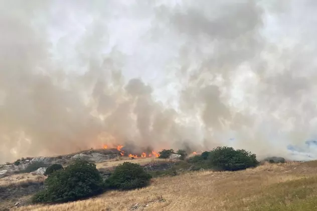 Sardinia, devastată de incendii. Italia cere ajutorul altor state europene
