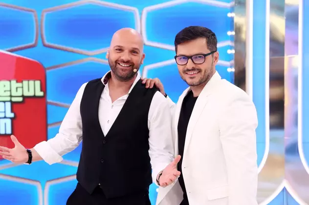 Liviu Vârciu și Andrei Ștefănescu au început filmările  pentru quiz show-ul „Prețul cel bun”