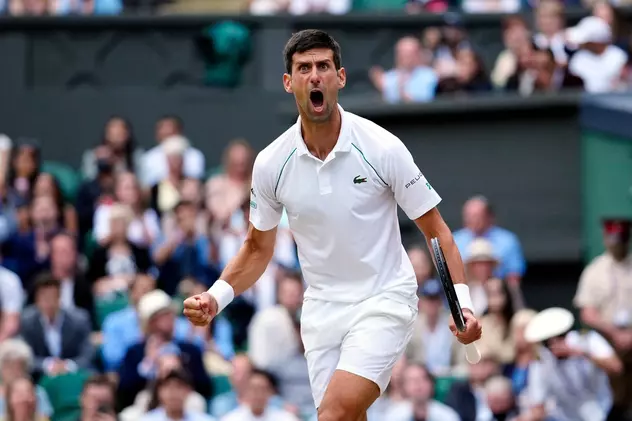Novak Djokovici, pentru a şaptea oară în finala de la Wimbledon