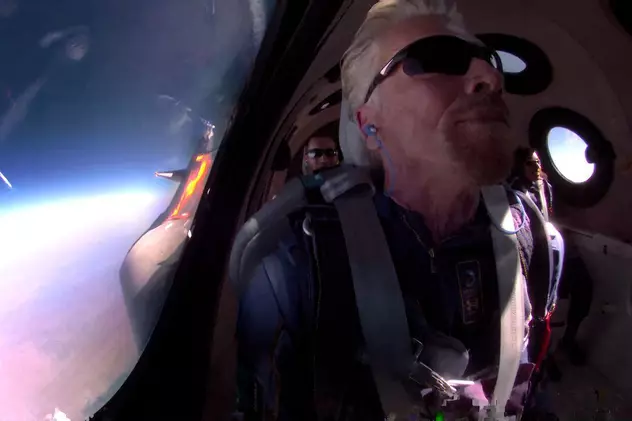Miliardarul Richard Branson a zburat în spațiu. „Bun venit în zorii unei noi ere spațiale!”