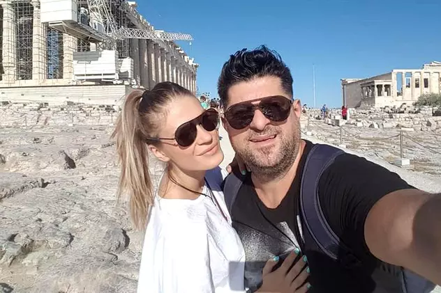 Artistul Tavi Colen și partenera lui, Emma Ștefan, vacanță în Italia. Cum au fost surprinși
