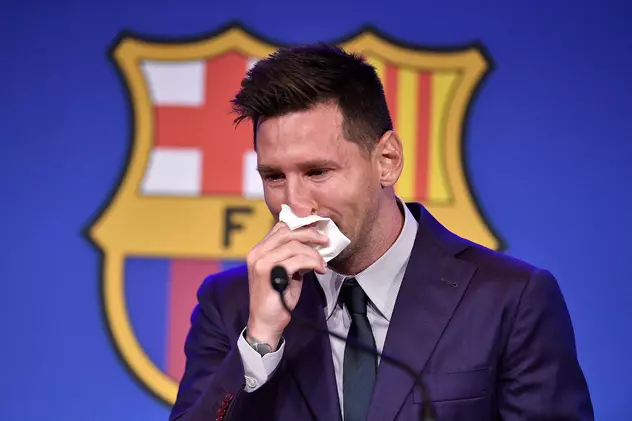 Lionel Messi, în lacrimi la despărțirea de FC Barcelona. „Nu sunt pregătit pentru asta”