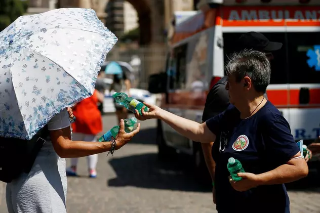 Temperatură record pentru Europa, înregistrată în Sicilia: 48,8 grade Celsius