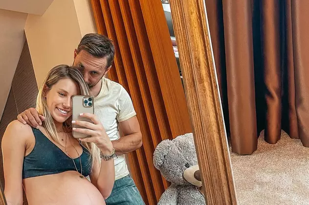 Gabriela și Dani Oțil au devenit părinți. Prima imagine cu bebelușul celor doi. „M-am topit”