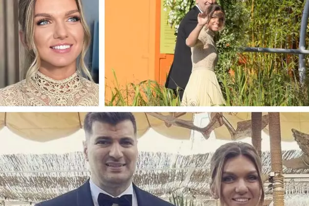 Simona Halep s-a căsătorit cu Toni Iuruc. 300 de invitați, meniu de lux și petrecere într-un local din Mamaia