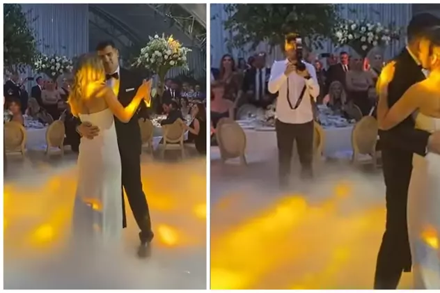 Simona Halep și Toni Iuruc, dansul mirilor pe o melodie Holograf. Imagini noi de la nunta sportivei