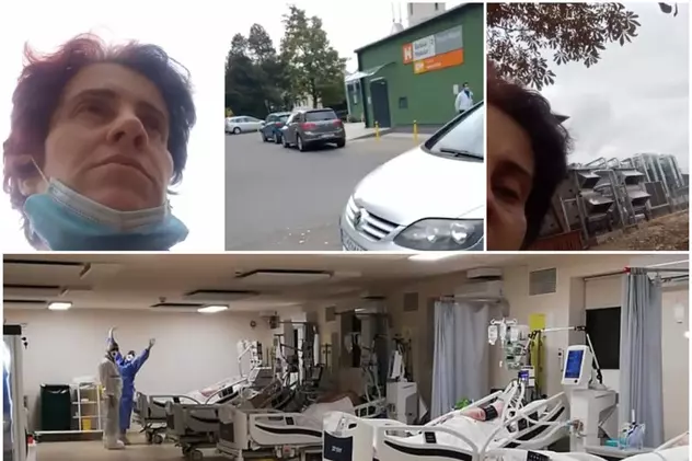 Cum ajung 50.000 de români să se uite la un spital plin cu pacienți COVID, iar lor să li se spună că e gol. Imaginile față în față