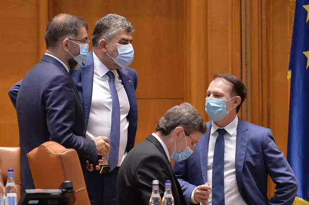 SURSE: Ședință de 20 de minute la Guvern. Ce au cerut Cîțu şi Ciolacu la discuțiile coaliției PSD-PNL-UDMR