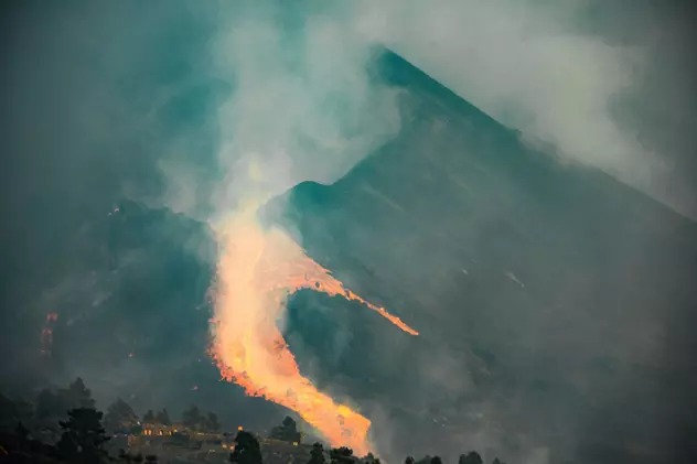 Un nor de dioxid de sulf provenit din erupția vulcanului din La Palma a ajuns deasupra Portugaliei