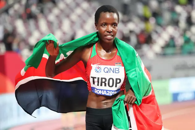 Atleta Agnes Tirop, din Kenya, campioană mondială de cros, înjunghiată mortal de soțul ei