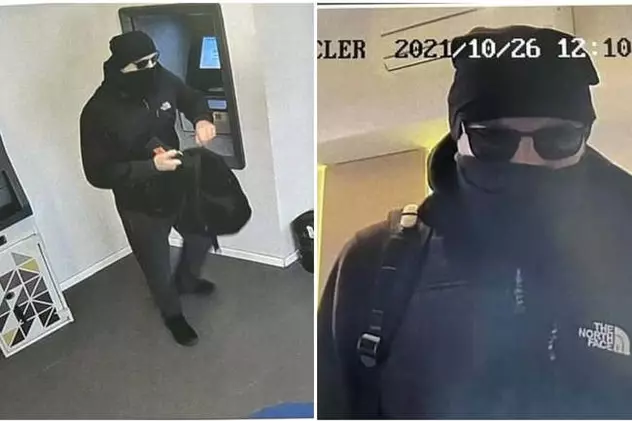 Poliția caută un hoț care a furat 6.000 de euro dintr-un bancomat din Timișoara
