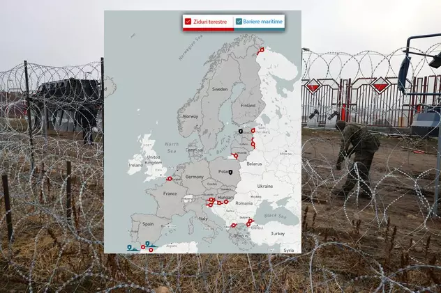 Devine Europa o „fortăreață”? Construcția unor ziduri în fața migranților, o idee tot mai aplicată