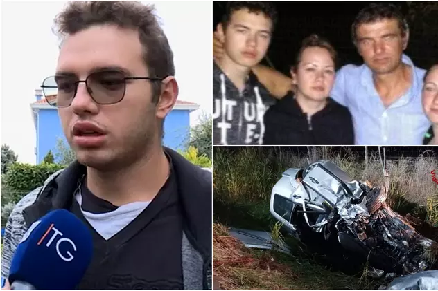 Tânăr român rămas singur pe lume. Mama, tatăl și sora lui au murit în același accident, în Italia