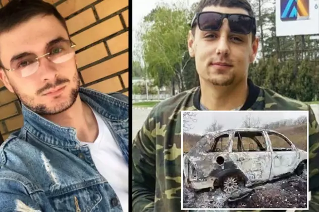 Tineri uciși și incendiați apoi în mașină, după ce ar fi câștigat 3.000 de euro la cărți, trișând, în Moldova