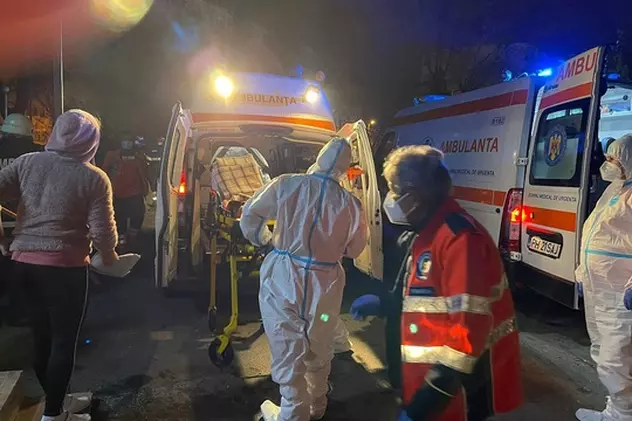 Ministerul Sănătăţi: Infirmiera rănită în incendiul de la SJU Ploieşti are arsuri pe 20% din suprafaţa corpului