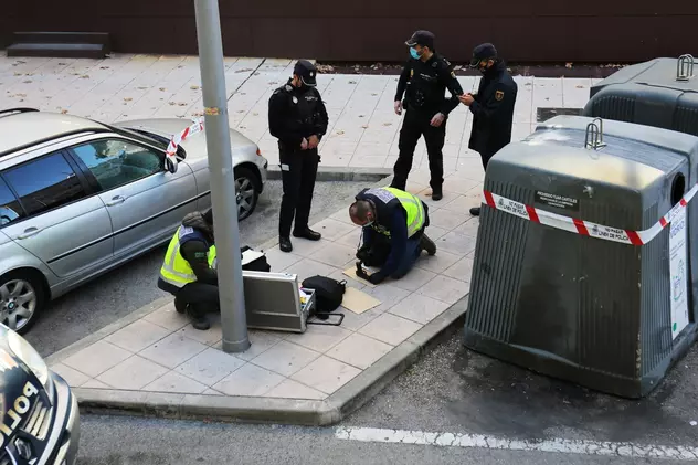 Individ împușcat mortal, după ce a atacat cu un cuţit agenţi de poliţie, la Madrid