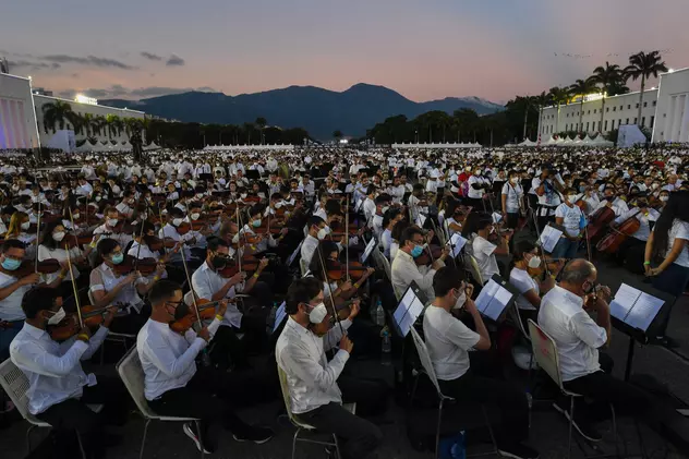Venezuela a stabilit recordul mondial pentru „cea mai mare orchestră din lume”