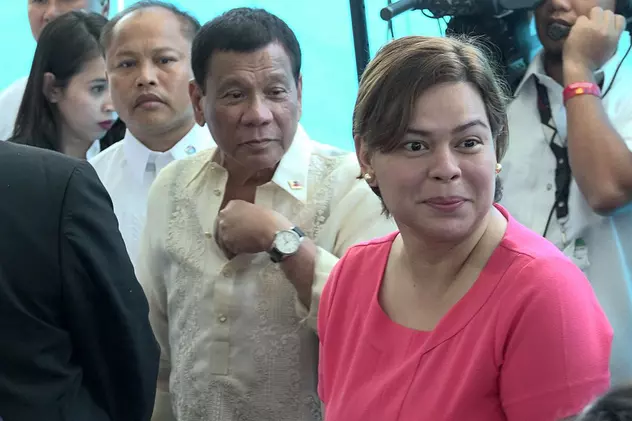 Fiica președintelui filipinez Rodrigo Duterte și-a depus candidatura pentru funcția de vicepreședinte