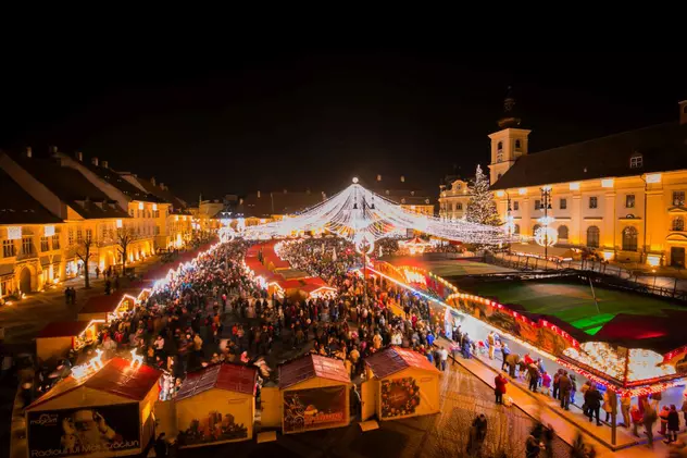 Acces doar cu certificat verde, la Târgul de Crăciun din Sibiu, care se deschide pe 26 noiembrie