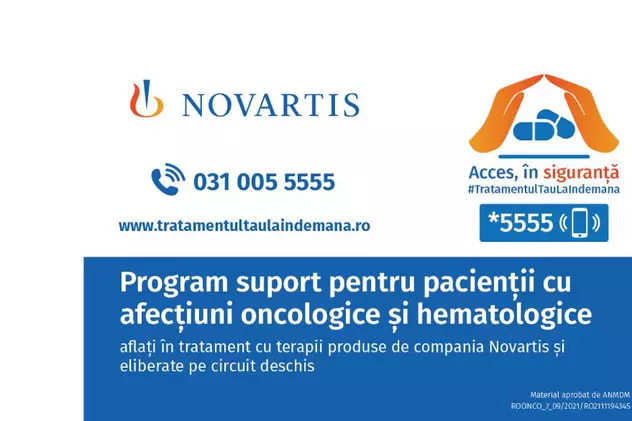 Novartis România lansează programul #TratamentulTauLaIndemana