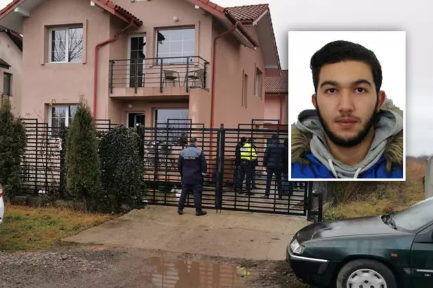 Percheziții la apartamentul închiriat în Iași de Ahmed Sami El Bourkadi, studentul suspectat de dublu asasinat
