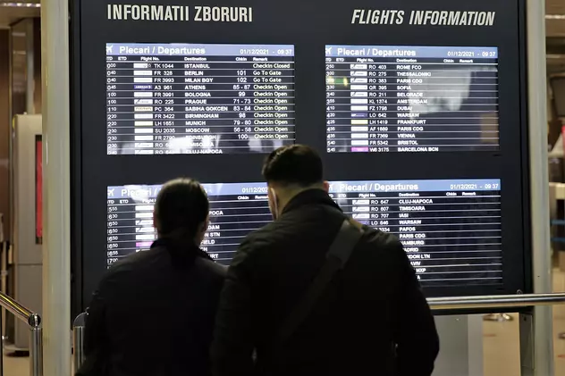 Peste 800 de zboruri de pe Otopeni au fost anulate sau au avut întârzieri, doar în ultimele 7 zile