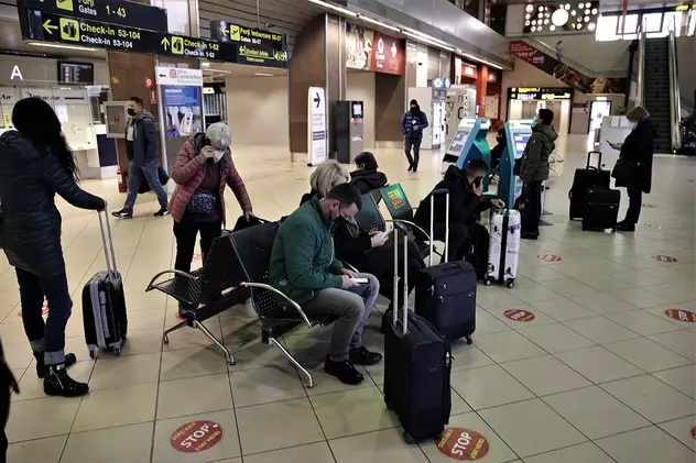 Un bărbat confirmat cu COVID, venit din Londra la Suceava, a încercat să fenteze triajul pe aeroport