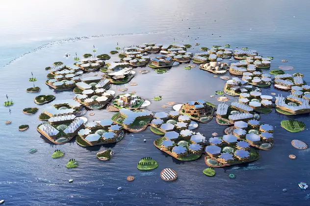Proiect spectaculos: Coreea de Sud construiește un oraș-plutitor, unde vor sta până la 10.000 de oameni