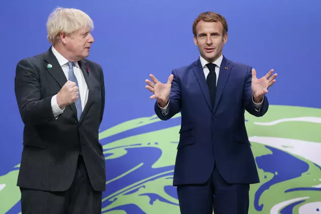 Macron l-a numit „clovn” pe Boris Johnson într-o discuție privată. „Este mereu același circ”