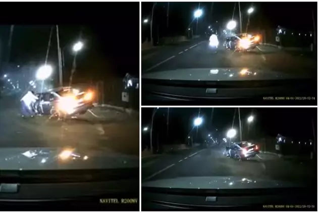 VIDEO | Șofer scos aproape mort de la volan, în Prahova, la câteva secunde după ce fusese filmat depășind cu viteză nebună