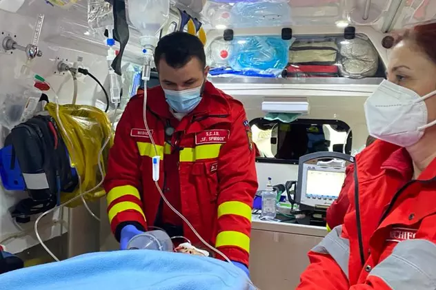 Elicopter SMURD plecat spre Republica Moldova, întors la Iași pentru un copil de 13 ani. Băiatul, în stare gravă după un accident