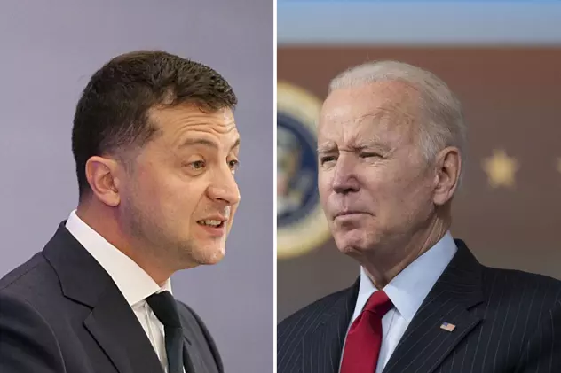 Joe Biden l-a asigurat pe președintele ucrainean că SUA „vor răspunde decisiv” în cazul unei invazii ruseşti