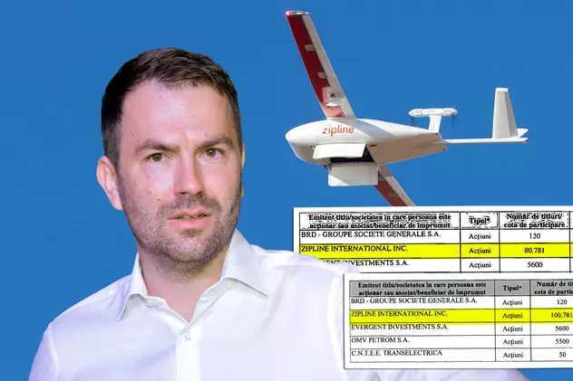 Cătălin Drulă a încasat anul trecut peste 500.000 de euro pe acțiuni la compania de drone la care a lucrat. A ajuns milionar în euro din investiții